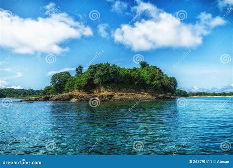 The Pearl Islands Archipelago in the Pacific Ocean, Panama Stock Image ...