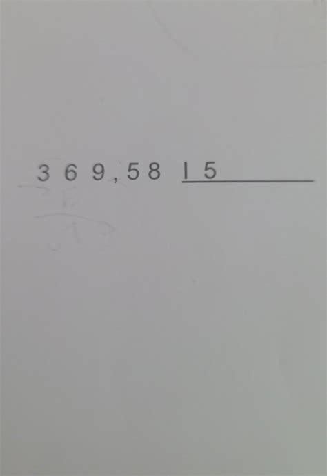 cuanto es 369,58 dividido por 5(AYUDA) - Brainly.lat