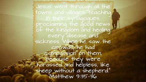 Matthew 9 35