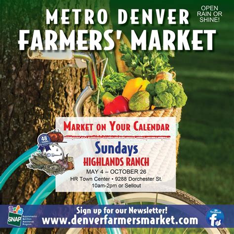 Highlands Ranch Farmers Market, Highlands Ranch Farmers Market, 25 May ...