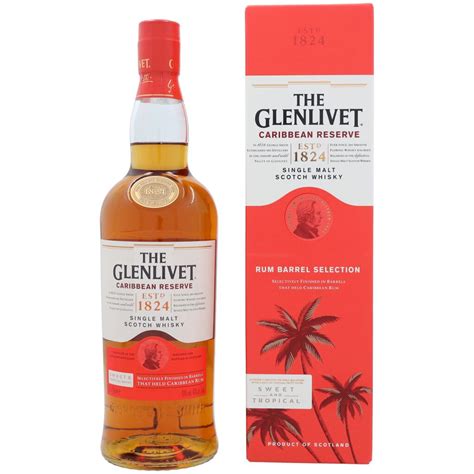 The Glenlivet Caribbean Reserve + GB 0.7L (40% Vol.) - Scotch whisky ...