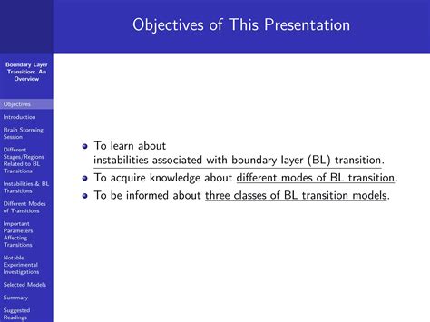 Boundary Layer Transition: An Overview | PDF