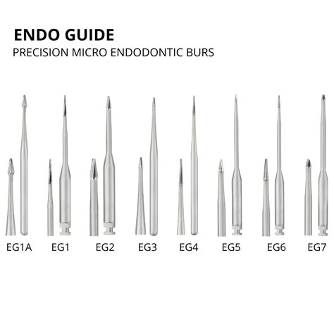 SS White EndoGuide - Precision Micro Endodontic Burs For Endodontic ...