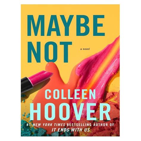Maybe Not A Novella Book | By Colleen Hoover | Atria Books Publication ...