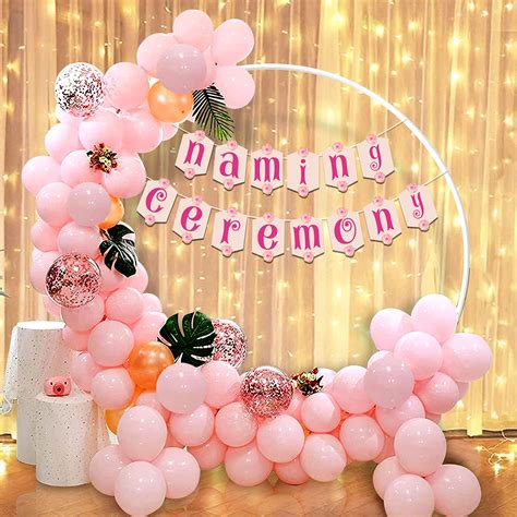 Naming Ceremony Decoration Ideas At Home
