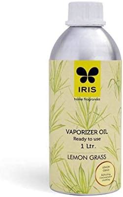Iris Ohyama LEMON GRASS Fragrances Vaporizer Oil, 1 L Refill : Amazon ...
