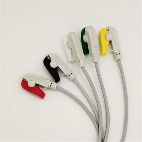 Clip On 5 Lead ECG Cable for Concept | Biometric Cables