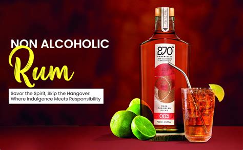 270° Botanicals Non Alcoholic Rum 700ml | Rum Alternative | Non ...