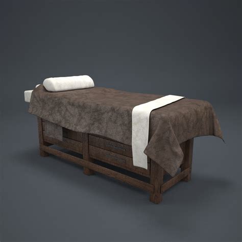 按摩spa桌床3D模型 - TurboSquid 995050
