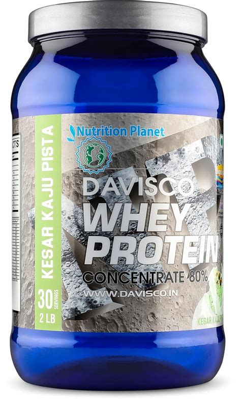 Nutrition Planet Davisco Whey Protein(With Real Cashew, Pistachio ...
