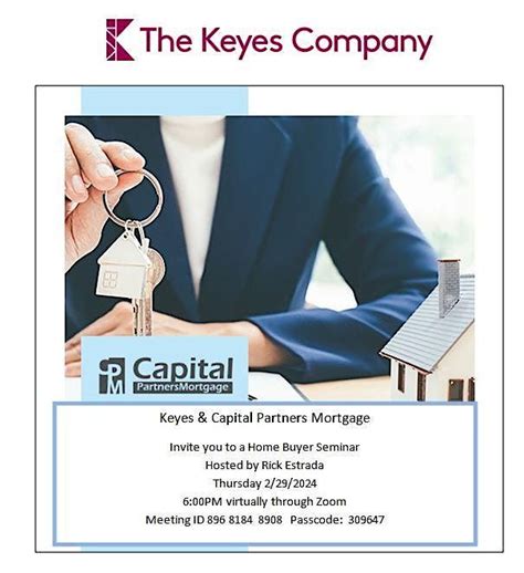 Online Home Buyer Event with Capital Partners Mortgage & The Keyes ...