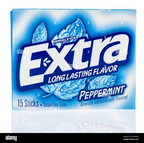 Wrigleys extra gum hi-res stock photography and images - Alamy