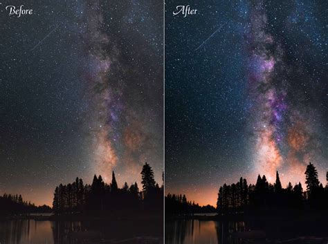 3 Astrophotography Presets | Lightroom Presets | Milky Way | Night Sky ...
