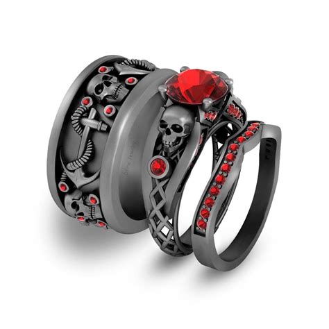 Cheap Gothic Wedding Rings at Elmer Holt blog