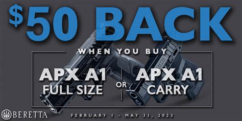 Beretta Rebate: APX A1 Rebate | Sportsman's Outdoor Superstore