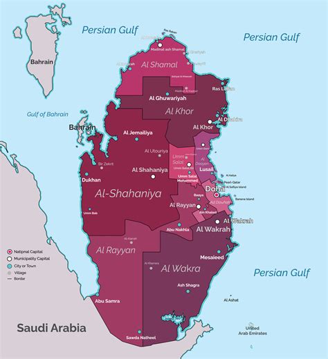Map Of Qatar Pictures at Lilian Shepherdson blog