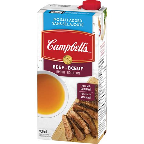 Wholesale Campbell's Beef Broth No Salt (900ml) - Chens Enterprise ...