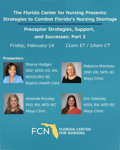 Florida Center for Nursing on LinkedIn: #nurse #nursing #preceptor