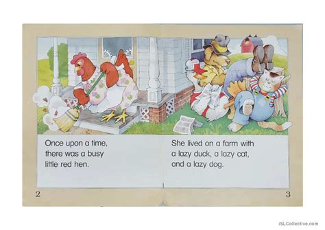 Little Red Hen Book general reading…: English ESL powerpoints
