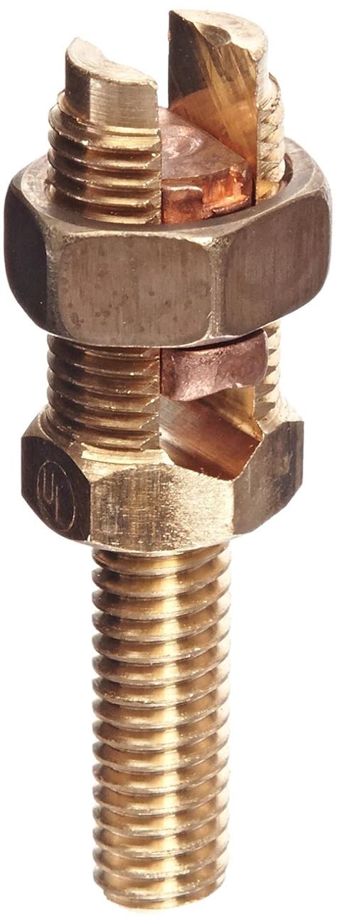 Burndy K2C22B1 Servit Post Mechanical Grounding Connector, 3/4" Nut ...