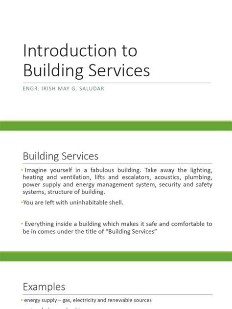 Image result for Building Services Lecture Notes PDF