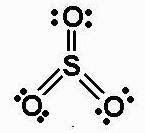 Please draw a Lewis dot structure for SO3^- - Brainly.in
