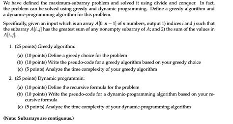 Maximum Subarray Problem Variants 的图像结果
