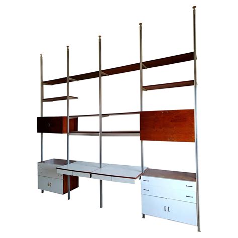 rare bookcase designed "css" model by george nelson for herman miller 1060 For Sale at 1stDibs ...