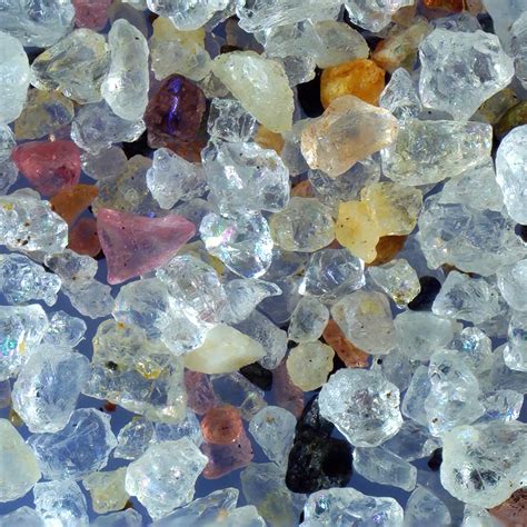 North American Beach Sand Under a Microscope - Magnified Sand