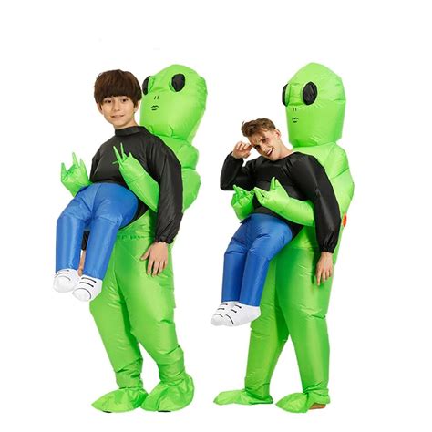 Buy ALISSA Inflatable Alien Costumes Halloween Cosplay Costume for ...