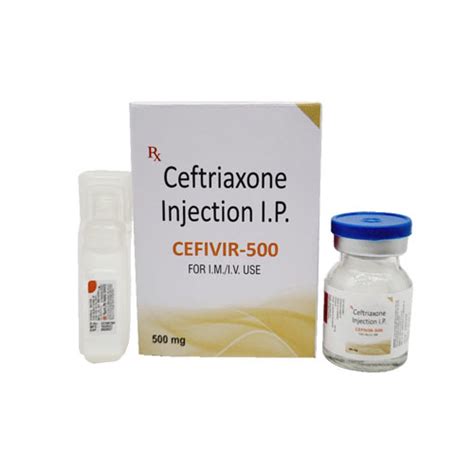 CEFIVIR-500 INJECTION Viribus Healthcare