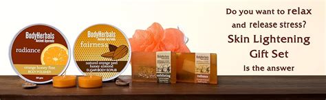 BodyHerbals Skin Lightening Gift Set for Women & Men - Bath & Body Care ...