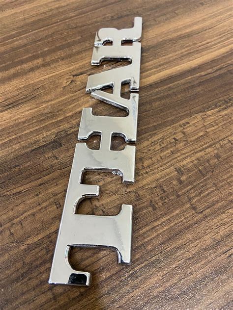 Thar logo sticker emblem monogram badge plastic chrome finish (Size-21 ...