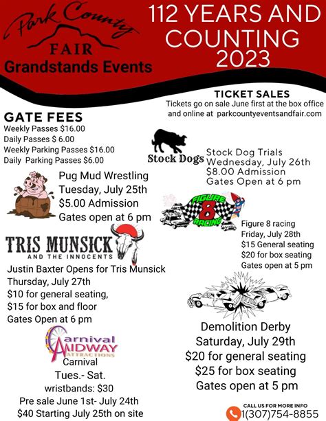 Park County Events & Fair – Park County Fairgrounds Facility Rental ...