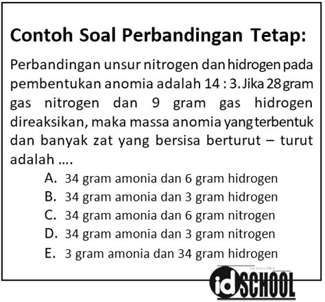 Memahami Hukum Perbandingan Berganda: Contoh Soal dan Pembahasan Lengkap