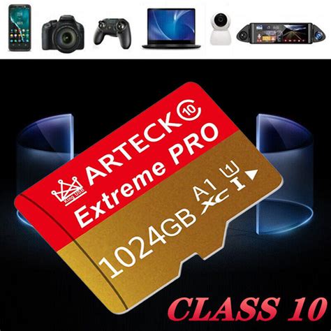Buy 256GB Micro SD Card 512GB 1TB Ultra Class 10 SDXC SDHC Memory Card ...