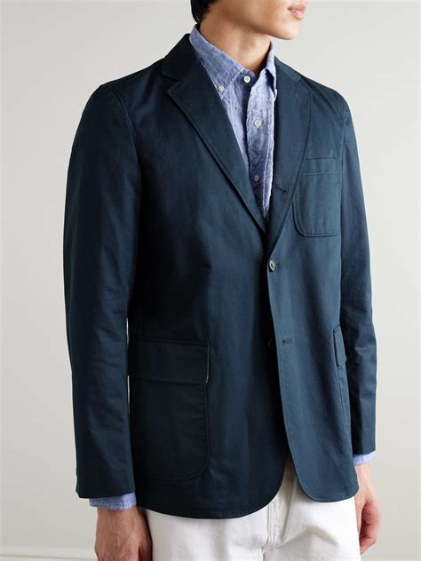 BEAMS PLUS Unstructured Cotton-Twill Blazer for Men | MR PORTER