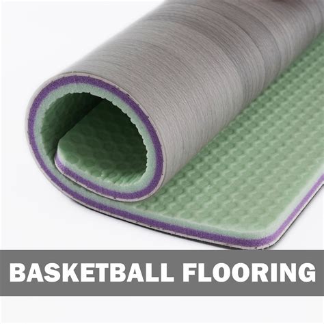 Boker/Bk Indoor Sports Flooring 6.0mm Thickness Wood Grain Basketball ...