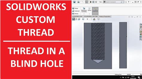 Image result for How to Pattern Threaded Holes in SolidWorks