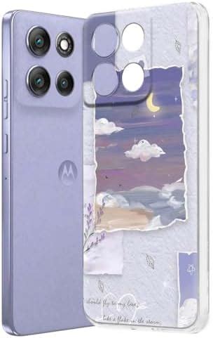 Nainz Designer Printed Soft Silicone Back Case Cover for Moto G86 Power ...