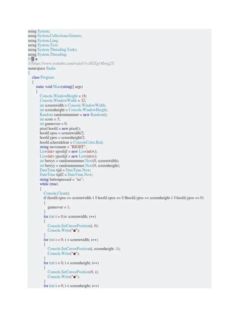 Image result for How to Code Snake