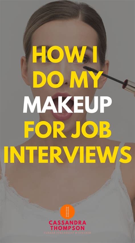 Image result for Makeup Tutorial for an Interview