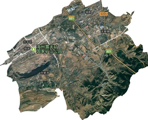 辽宁省阜新市地图