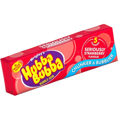 Strawberry Hubba Bubba Gum Wrigley Australia Hubba Bubba NEW