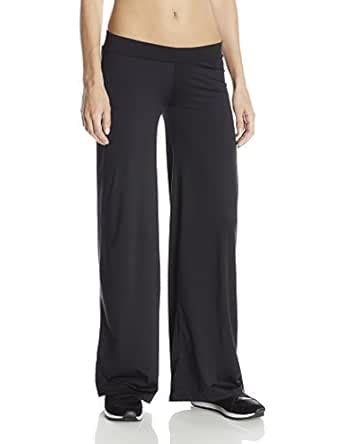 Buy Danskin Women's Dancer's Sheer Loose Fit Pant, Rich Black, Petite ...