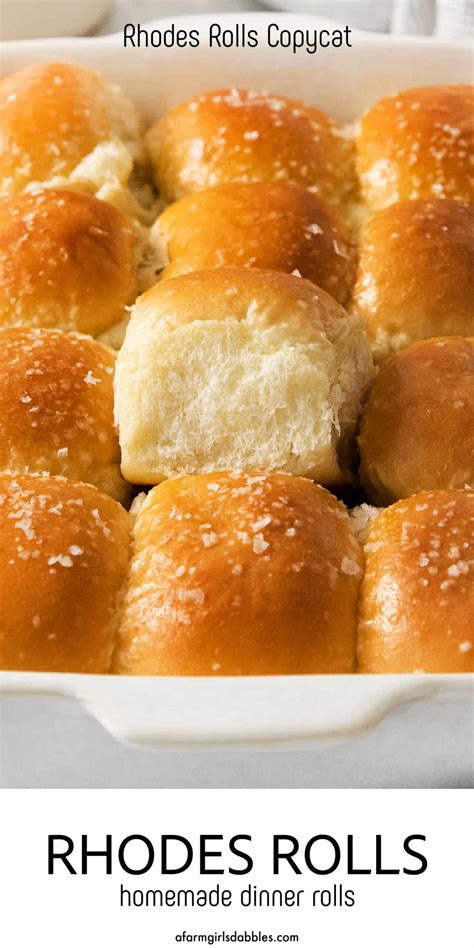 Rhodes Rolls | A Farmgirl's Dabbles