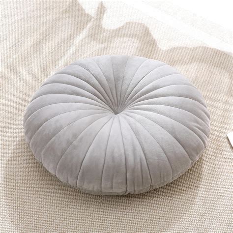 Amazon.com: MolynnChic Floor Pillow Meditation Cushion Round Large ...