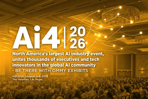 Ai4 2026: Amplify Your AI Brilliance with Ommy Exhibits’ Custom Booths | Ommy Exhibits