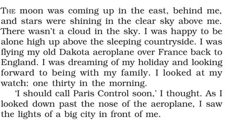 which phrases in the passage means " hopping with pleasures "? please ...