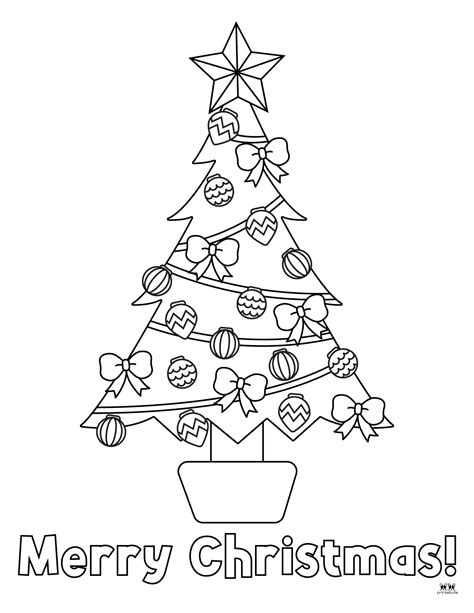 Free Merry Christmas Coloring Sheets Printable (Fun PDFs!) - Printables ...